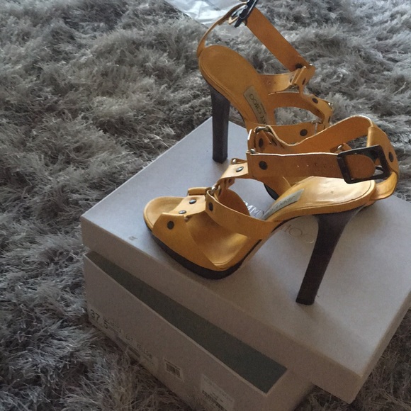 🌟 RARE Jimmy Choo Prize Sandals Sz 37.5 - Picture 4 of 8